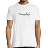 T-shirt Homme Blanc - Naughty - Planetee
