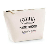 Trousse Maître d'hôtel certifiée meilleure dans toute la france| Pochette Toilette Maquillage - Planetee