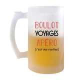 Chope de Bière Voyages C'est ma Routine - Planetee