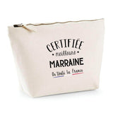 Trousse Marraine certifiée meilleure dans toute la france| Pochette Toilette Maquillage - Planetee