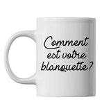 Mug OSS117 Comment est votre banquette - Planetee