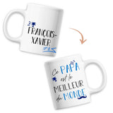 Mug François-Xavier Meilleur Papa du Monde - Planetee