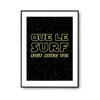 Affiche surf soit avec toi - Planetee