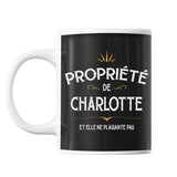 Mug propriété de Charlotte - Planetee