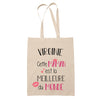 Tote Bag Virginie Meilleure Maman - Planetee