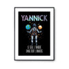 Affiche Prénom Yannick Univers - Planetee