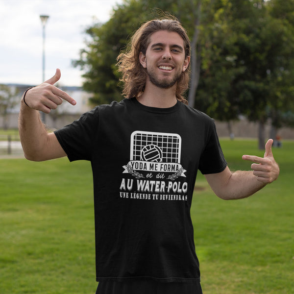 T-shirt Homme Water-Polo une légende tu deviendras - Planetee