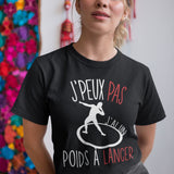 T-shirt Femme Lancer du Poids - Planetee