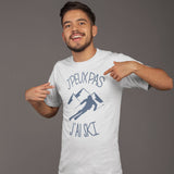 T-shirt Homme J'peux pas j'ai Ski - Planetee