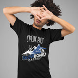 T-shirt Homme Je peux pas Snowboard - Planetee