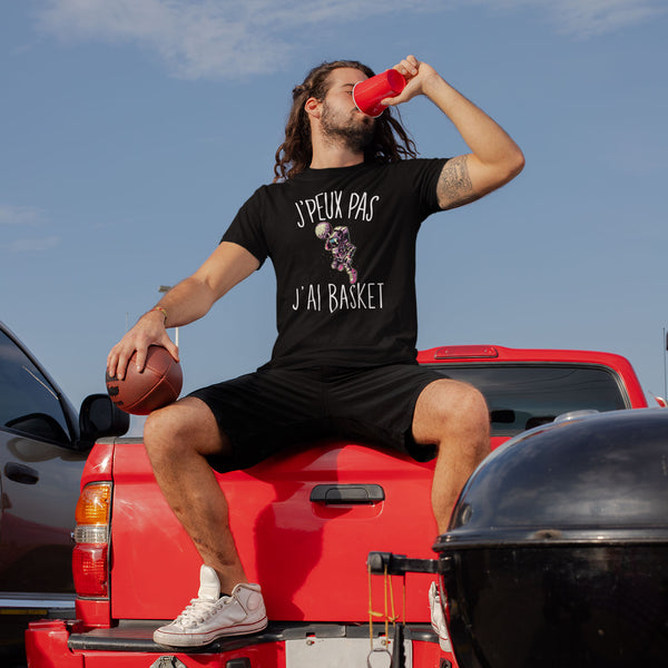 T-shirt Homme Je peux pas Basketball - Planetee