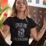 T-shirt Femme Skateboard - Planetee