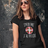 T-shirt Femme Pelote Basque - Planetee
