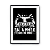 Affiche Apnée Légende - Planetee