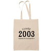 Sac Tote Bag Cuvée 2003 beige - Planetee