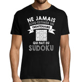 T-shirt Homme sudoku trentenaire - Planetee