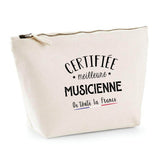 Trousse Musicienne certifiée meilleure dans toute la france| Pochette Toilette Maquillage - Planetee
