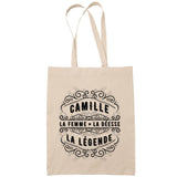 Sac Tote Bag Camille La Déesse beige - Planetee