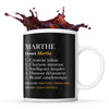 Mug Marthe Définition Perfection - Planetee