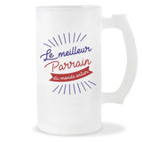 Chope de bière Parrain Le Meilleur du Monde entier - Planetee