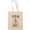 Sac Tote Bag J'peux pas Cricket beige - Planetee