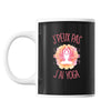 Mug yoga j'peux pas Noir - Planetee