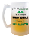 Chope de bière Maman Corse Chauvine Sans Pression - Planetee