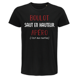 T-shirt homme Saut en Hauteur C'est ma Routine - Planetee