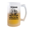 Chope de bière Yohan Prénom Pilier de Bar - Planetee