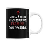 Mug Fermier Qui déchire - Planetee