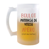 Chope de Bière Patinage de Vitesse C'est ma Routine - Planetee
