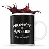 Mug Propriété de Apolline - Planetee