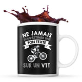 Mug personnalisable vtt Prénom Femme Métier Age pour Cycliste - Planetee