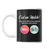 Mug Vélo C'est un Match - Planetee