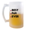 Chope de bière Best Papi Ever - Planetee