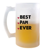 Chope de bière Best Papi Ever - Planetee