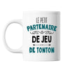 Mug Le Petit Partenaire de Jeu de Tonton - Planetee