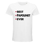 T-shirt homme Best Papounet Ever - Planetee