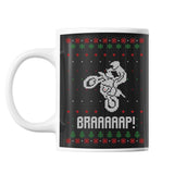 Mug de Noël - Moto Cross - Planetee