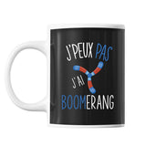 Mug Boomerang j'peux pas Noir - Planetee