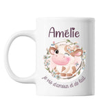 Mug Amélie Amour et Biberon de Lait Vache - Planetee