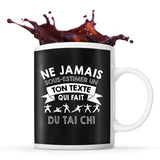 Mug personnalisable Tai Chi Chuan Prénom Métier Age tasse pour Sportif - Planetee
