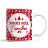 Tasse Noël Léandro Rouge - Planetee