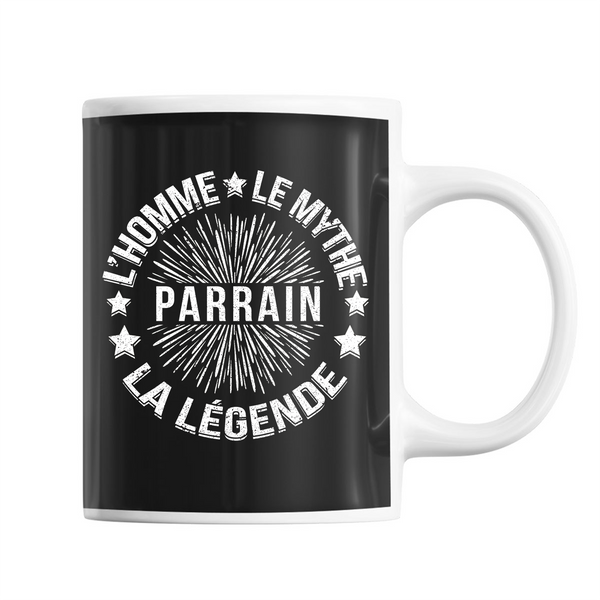 Mug Parrain Le Mythe La Légende - Planetee