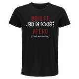 T-shirt homme Jeux de Société C'est ma Routine - Planetee