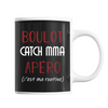 Mug Catch MMA C'est ma Routine - Planetee