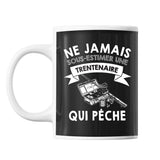 Mug femme pêche trentenaire - Planetee