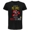 T-shirt homme Mec Simple, j'aime les motos et l'apéro - Planetee