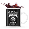Mug personnalisable bateau Prénom Femme Métier Age pour navigateuse - Planetee
