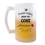 Chope de bière Petite Pinte d'un Couz d'amour - Planetee